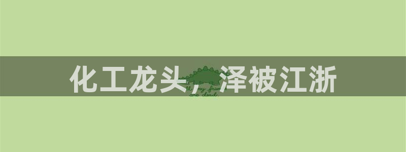 球盟会进不去球员吗：化工龙头，泽被江浙