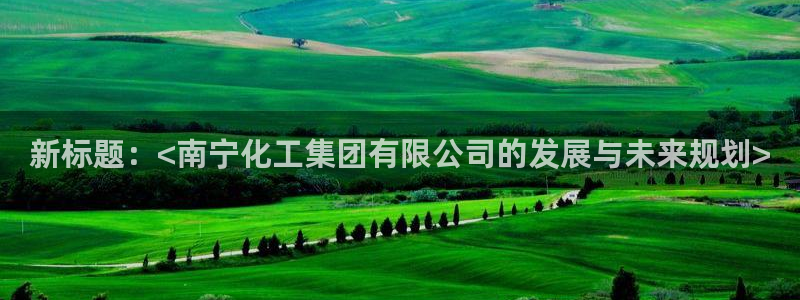球盟会app最新地址在哪里：新标题：<南宁化工集团有限公司的