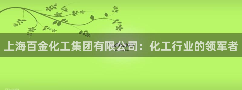 球盟会里面有打牌的嘛是真的吗：上海百金化工集团有限公司：化工