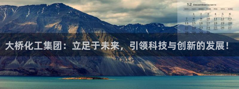 球盟会app最新地址下载：大桥化工集团：立足于未来，引领科技