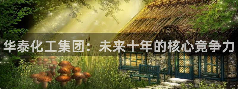 球盟会官方版下载地址：华泰化工集团：未来十年的核心竞争力