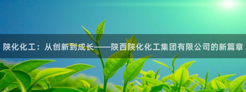 球盟会APP下载：陕化化工：从创新到成长——陕西陕化化工集团