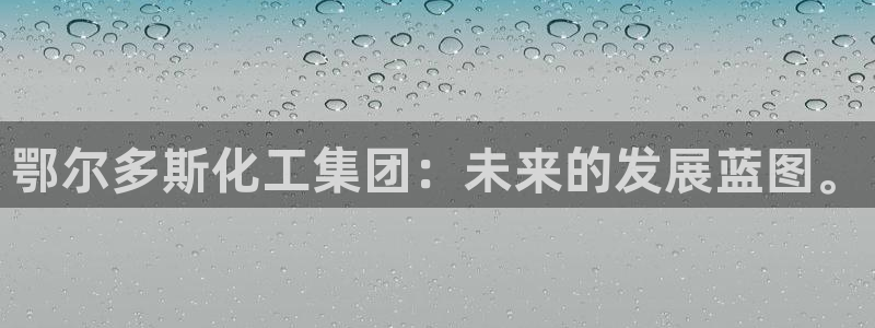 球盟会qmh - 球盟会官方网站：鄂尔多斯化工集团：未来的发